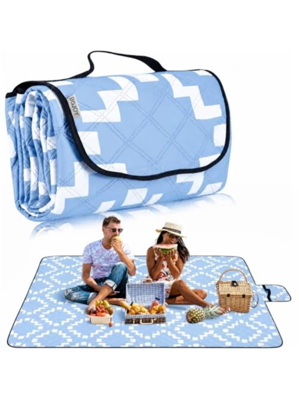 Waterproof Picnic Blanket Sandproof Beach Mat Foldable Camping Outdoor Blanket